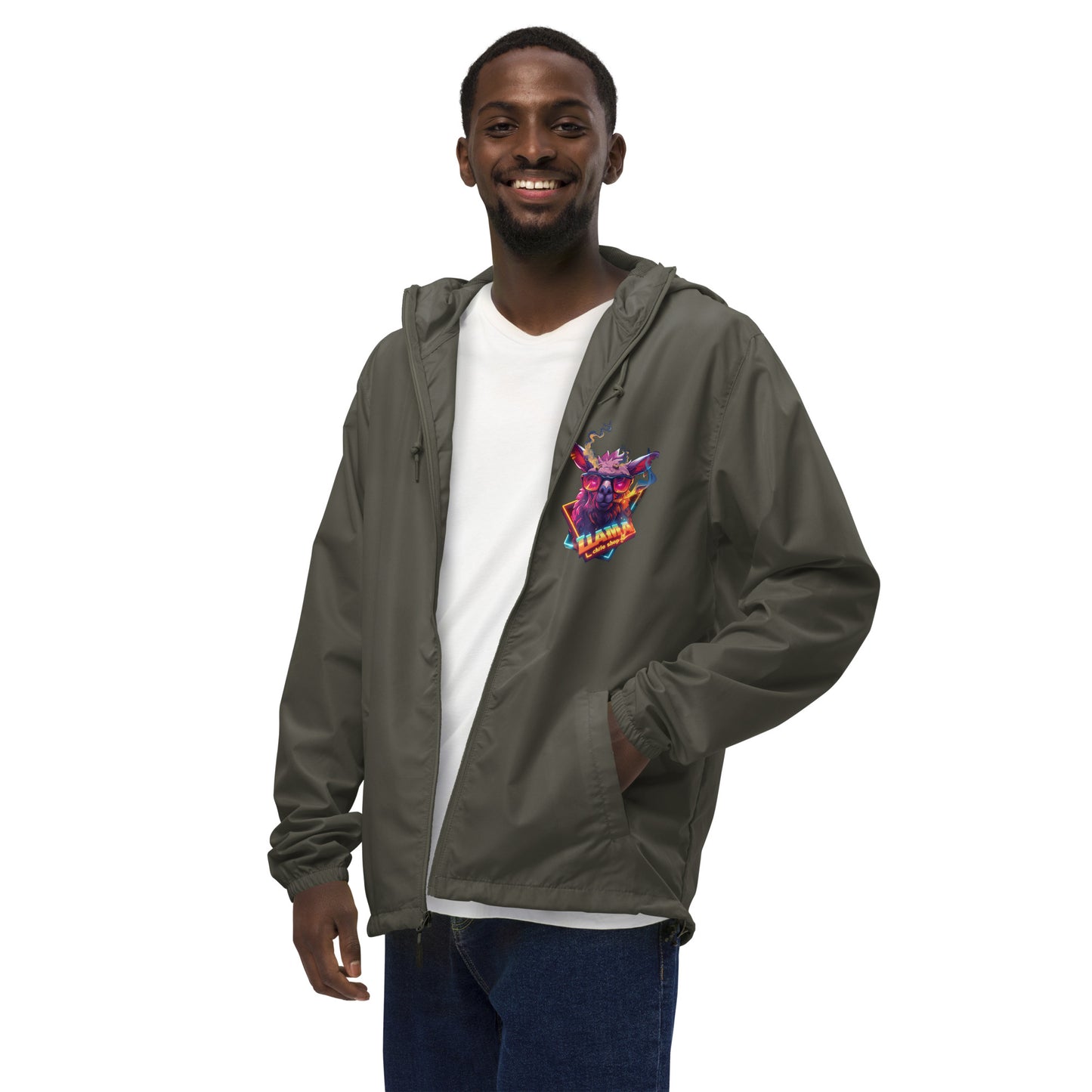 Llama Chile Shop Unisex Lightweight Windbreaker