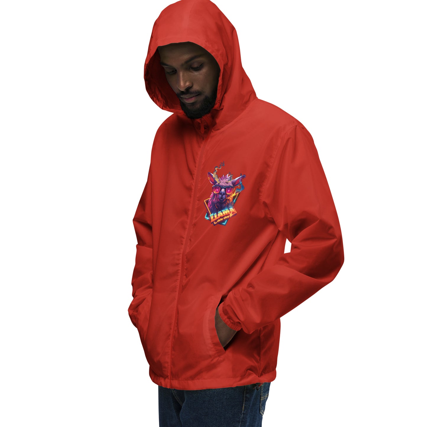 Llama Chile Shop Unisex Lightweight Windbreaker