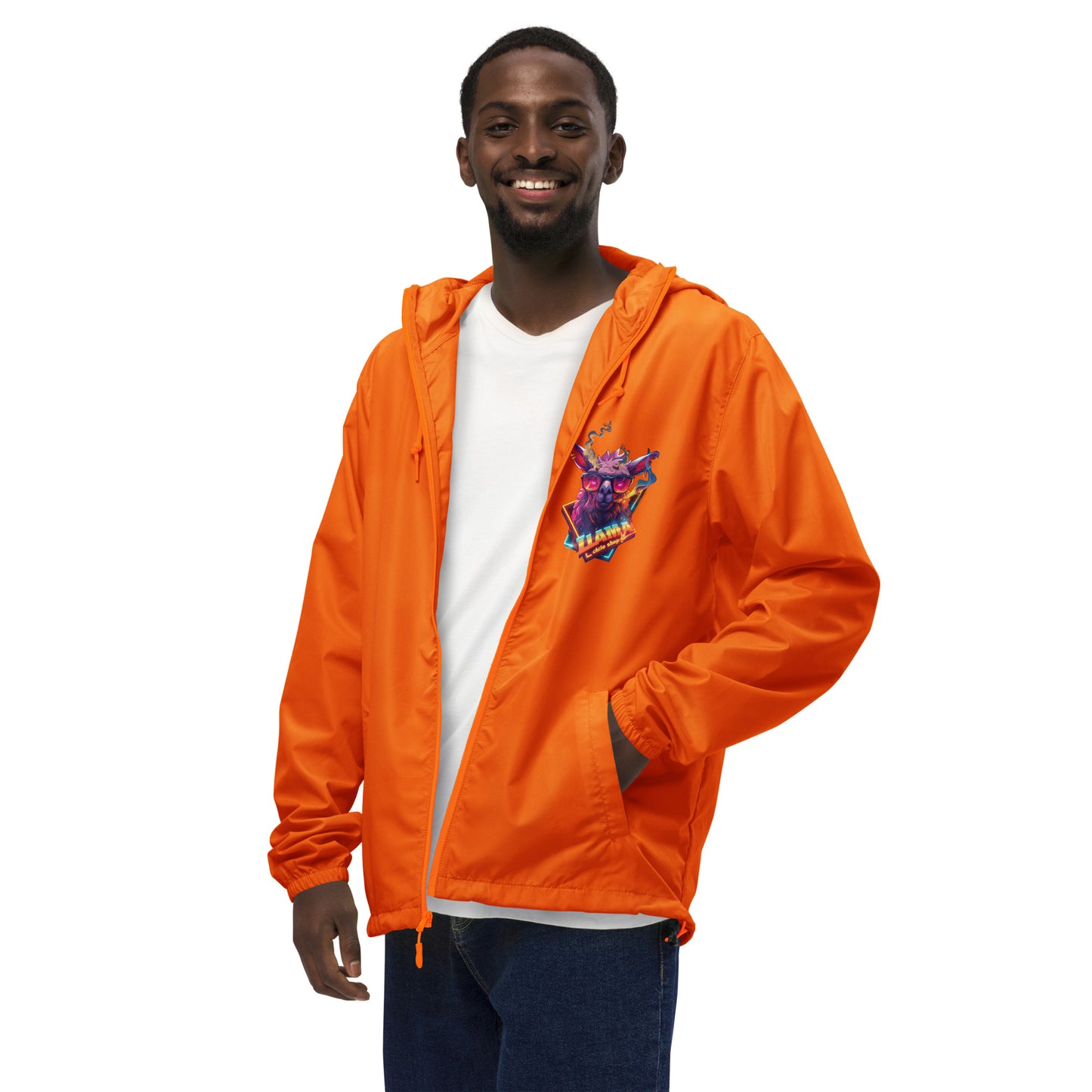 Llama Chile Shop Unisex Lightweight Windbreaker