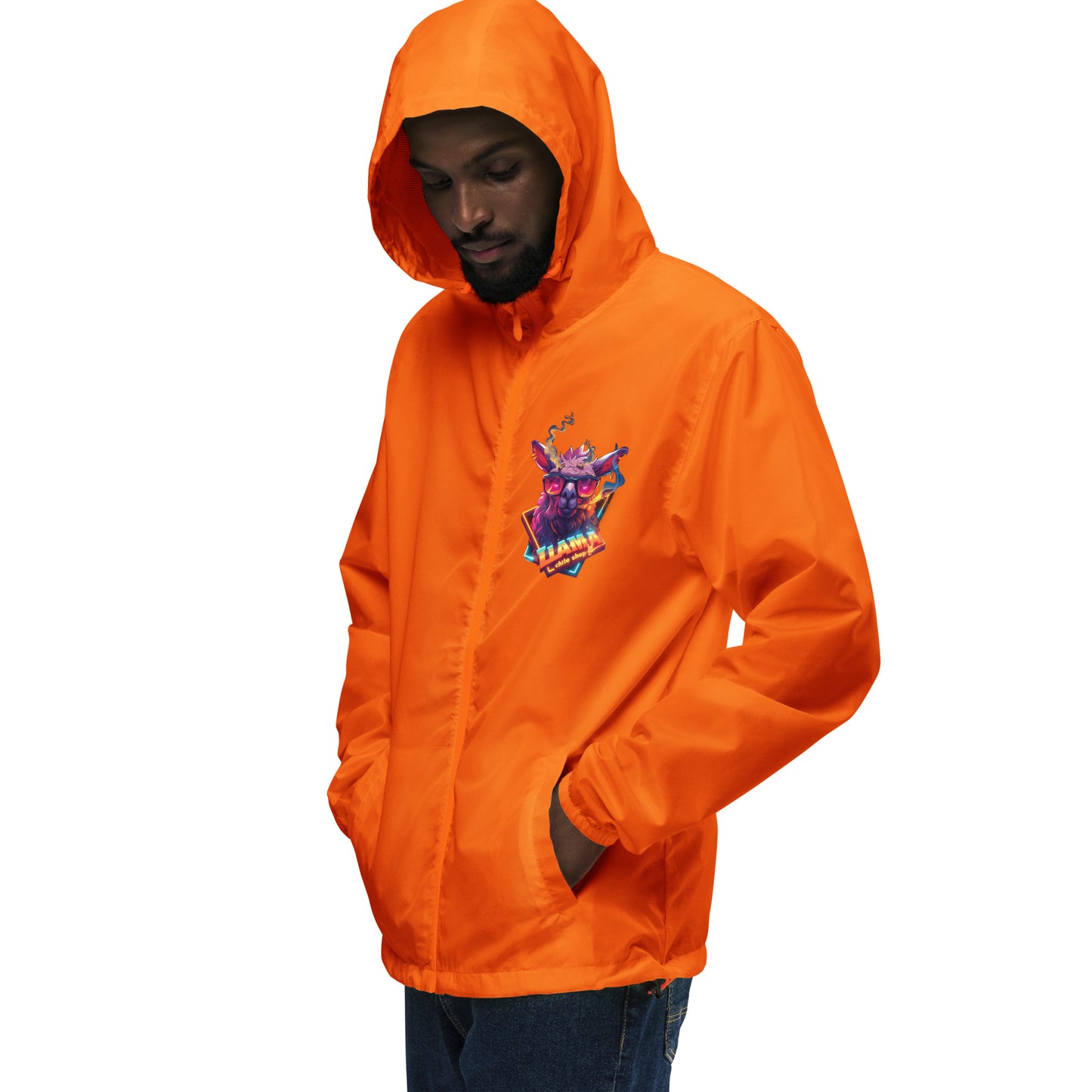 Llama Chile Shop Unisex Lightweight Windbreaker